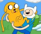 Finn και Τζέηκ, οι κύριοι πρωταγωνιστές της Adventure Time